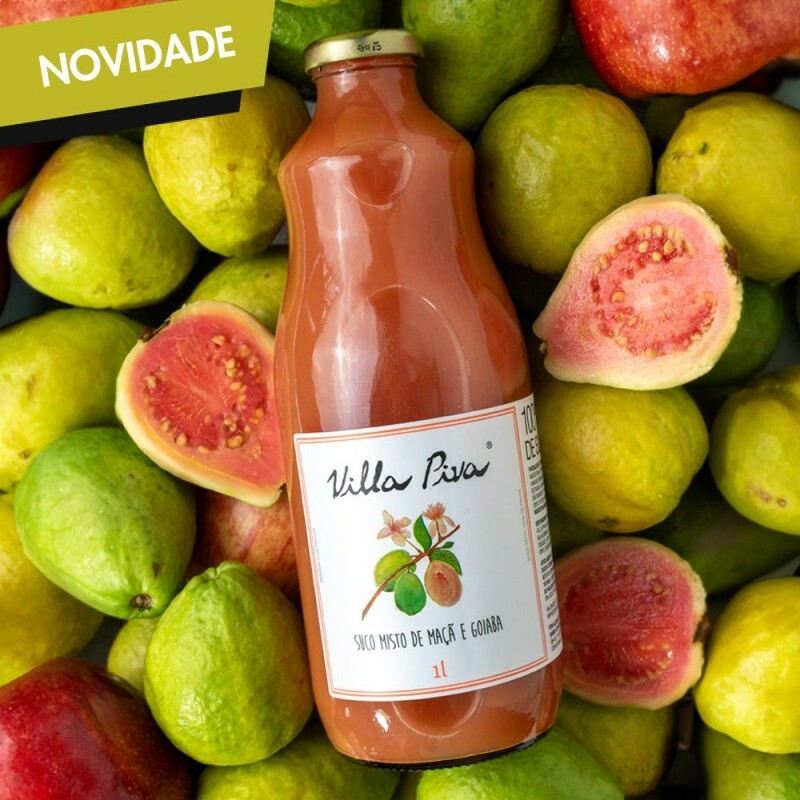 Suco de Goiaba e Maçã Villa Piva 1 Litro